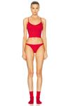 Стринги Cou Cou Intimates, Cherry Red - фото 3