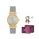 VERSACE Часы Regalia 34mm, White Dial - фото 11