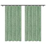 Шторы Voppi, зеленый - фото