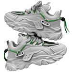 Кроссовки JKEM Chunky Sneakers Men Low-top, серый - фото 13