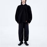 ADER ERROR Женская черная поло - фото 5