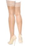 Колготки MissO Halterlose Strümpfe, бежевый - фото 2