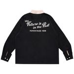 Рубашка Human Made Open Collar Shirt, Black - фото 2