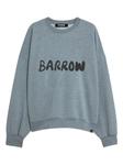 Толстовка с логотипом BARROW, серый - фото