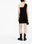 Rick Owens платье мини на одно плечо, черный - фото 3