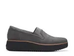 Слипоны Zylah Sky Wedge Slip-On Clarks, темно-серый - фото 3