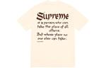 Футболка унисекс Supreme, светло-бежевый - фото 2