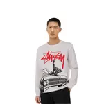 Толстовка унисекс Stussy, серый - фото