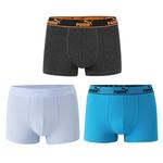 Мужские трусы-боксеры PUMA, сине-серый - фото