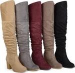 Ботинки Journee Collection womens Kaison, Regular Calf Stone - фото 6