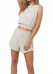 Шорты Aster Seamed Short In Oat PROJECT SOCIAL T, Oat - фото 2