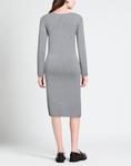 Платье миди Tensione In, светло-серый - фото 3