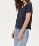 Футболка Sadie в винтажном черном цвете LNA - фото 2