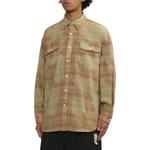 Рубашка с клетчатым карманом R13, Tawny - фото 2