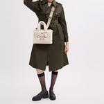 COACH Сумка-шоппер из овчины с наплечным ремнем - фото 6