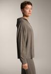 Кардиган OYSHO LONG WASHED KNIT, Brown - фото 5