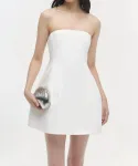 Мини-платье-бюстье Arta белого цвета Simkhai - фото 3