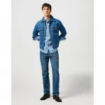 Куртка Wrangler Classic denim, синий - фото 6