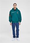 Худи с капюшоном на молнии Karl Kani, Emerald - фото 8