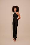 Комбинезон WAL G. BILLY OPEN BACK JUMPSUIT, Black - фото 2