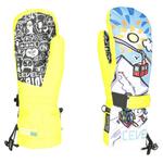 Детские лыжные перчатки Level, разноцветный - фото