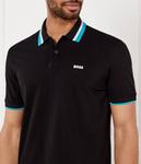 Рубашка поло Regular fit Boss Green, черный - фото 4