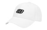 Хлопковая бейсболка унисекс Skechers, белая - фото 2