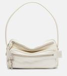 Кожаная сумка через плечо Camero Mini Acne Studios, Cream White - фото