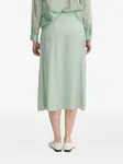 Юбка миди А-силуэта Marc O'Polo, зеленый - фото 2