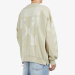 Толстовка мужская Off-White, бежевый - фото 7