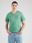 Рубашка LEVI'S  Housemark V-Neck Tee, изумрудный - фото 3