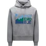 Серый свитшот Men's Moncler, серый - фото