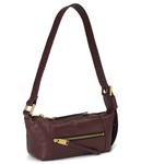 Сумка AllSaints Vega Mini Shoulder, цвет Dark Red - фото 2