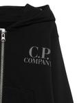 Толстовка с капюшоном и очками C.P. Company Kids, черный - фото 3