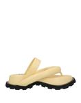 Сандалии Jil Sander, пастельно-желтый - фото