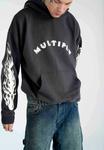 Худи Multiply Apparel OVERSIZE , Black - фото 4