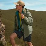 Куртка унисекс цвета хаки Skechers, Karama Green - фото 9