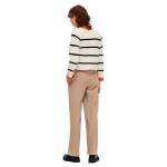 Брюки Selected Rita Wide Fit, бежевый - фото 2