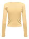 ONLY Лонгслив в лимонном цвете - фото 2
