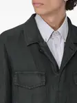 Рубашка-куртка с множеством карманов Boglioli, зеленый - фото 4