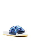 Плетеные шлепанцы Treccia La DoubleJ, синий - фото 2
