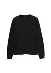 Топ PULL&BEAR Long sleeved top, Black - фото 6