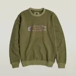 Толстовка G-Star Destroyed G Logo Washed, зеленый - фото 3