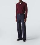 Кашемировая поло Rubinacci, Wine - фото 2