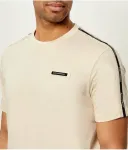 Футболка regular fit Ea7, бежевый - фото 4