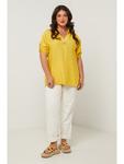 Блузка Curvy Lady, желтый - фото 5
