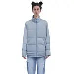 Пуховик LiNing женский мягкий серо-голубой - фото 5