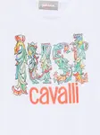 Футболка с принтом Roberto Cavalli Junior, белый - фото 3