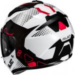 Шлем HJC c10 aspa, Black/White/Red - фото 3