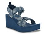 Сандалии Guess Daysa Wedge Sandal, синий - фото